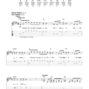 Peter Furler Joy Musik Noten - Guitar Tab - 84993-0