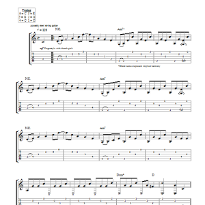 Peter Lang Turnpike Terror Musik Noten - Guitar Tab - 115277-0
