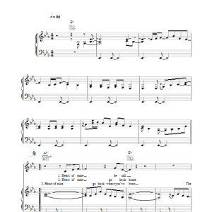 Peter Malick Heart Of Mine Musik Noten - Piano, Vocal & Guitar Chords - 25486-0