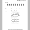 Peter, Paul & Mary Garden Song Musik Noten - Guitar Chords/Lyrics - 95750-0