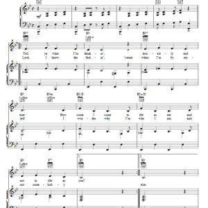 Peter Udell Why Am I Me? Musik Noten - Piano, Vocal & Guitar Chords - 77183-0