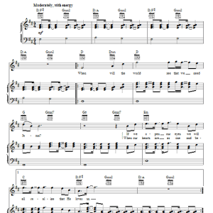 Petra We Need Jesus Musik Noten - Piano, Vocal & Guitar Chords - 71004-0