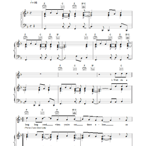 Phil Collins No Matter Who Musik Noten - Piano, Vocal & Guitar Chords - 17664-0
