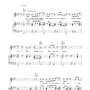 Phil Collins That's What You Said (Spirit Of '65) Musik Noten - Piano, Vocal & Guitar Chords - 17668-0