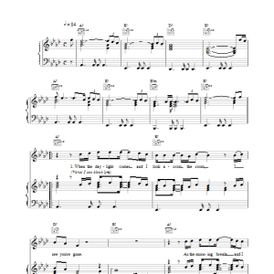 Phil Collins The Same Moon Musik Noten - Piano, Vocal & Guitar Chords - 17669-0