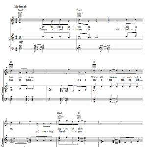 Phil Collins Welcome Musik Noten - Piano, Vocal & Guitar Chords - 25602-0
