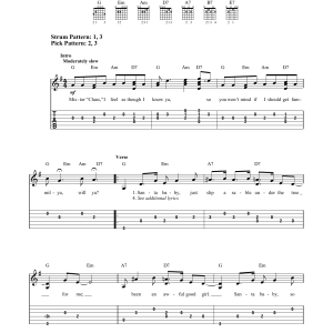 Phil Springer Santa Baby Musik Noten - Easy Guitar Tab - 91713-0