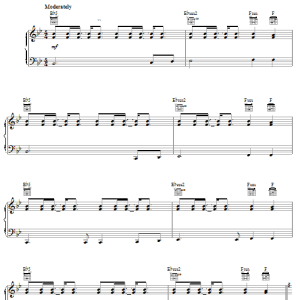 Phil Vassar That's When I Love You Musik Noten - Piano, Vocal & Guitar Chords - 19281-0