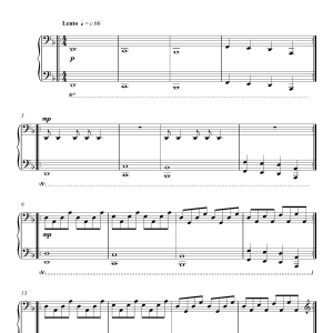 Philip Glass Koyaanisqatsi Musik Noten - Piano Solo - 123617-0