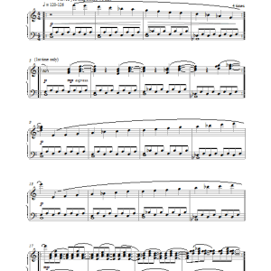 Philip Glass Orphee Suite For Piano, IV. Orphee And The Princess, Act II, Scene 3 Musik Noten - Piano Solo - 42359-0