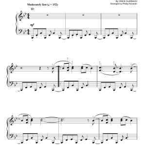 Phillip Keveren Linus And Lucy (arr. Phillip Keveren) Musik Noten - Easy Piano - 55855-0