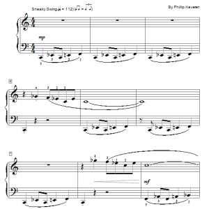 Phillip Keveren Shifty-Eyed Blues Musik Noten - Educational Piano - 65209-0