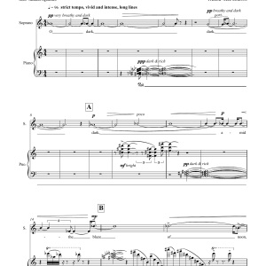 Phillip Neil Martin Blaze of Noon (for soprano and piano) Musik Noten - Piano & Vocal - 45858-0