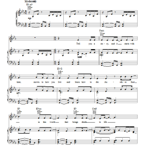 Phillip Phillips Tell Me A Story Musik Noten - Piano, Vocal & Guitar Chords - 96680-0