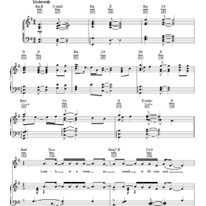 Phillip Phillips Wanted Is Love Musik Noten - Piano, Vocal & Guitar Chords - 96689-0