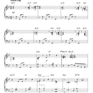 Phineas Newborn If I Should Lose You (arr. Brent Edstrom) Musik Noten - Piano Solo - 96595-0