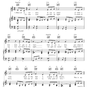 Phoebe P. Knapp Blessed Assurance, Jesus Is Mine Musik Noten - Piano, Vocal & Guitar Chords - 46873-0