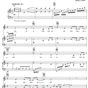 Pink Conversations With My 13 Year Old Self Musik Noten - Piano, Vocal & Guitar Chords - 56947-0