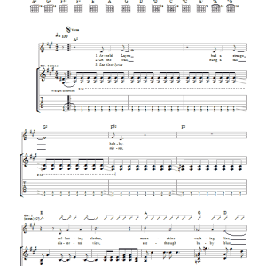 Pink Floyd Arnold Layne Musik Noten - Guitar Tab - 101337-0