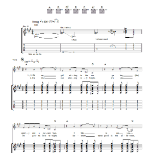 Pink Floyd Candy And A Currant Bun Musik Noten - Guitar Tab - 103437-0