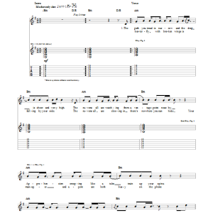 Pink Floyd Cymbaline Musik Noten - Guitar Chords/Lyrics - 161686-0