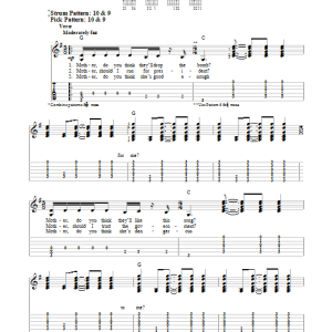 Pink Floyd Mother Musik Noten - Easy Guitar Tab - 96986-0