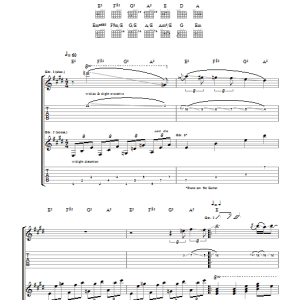 Pink Floyd Remember A Day Musik Noten - Guitar Tab - 103435-0