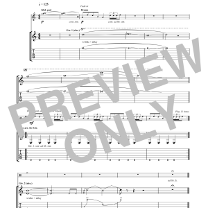 Pink Floyd Skins Musik Noten - Guitar Tab - 158420-0