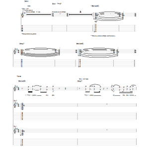 Pink Floyd Welcome To The Machine Musik Noten - Guitar Tab - 154142-0