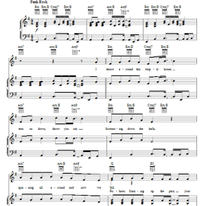 Pink Funhouse Musik Noten - Piano, Vocal & Guitar Chords - 69691-0