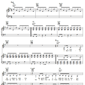 Pink Leave Me Alone (I'm Lonely) Musik Noten - Piano, Vocal & Guitar Chords - 56942-0