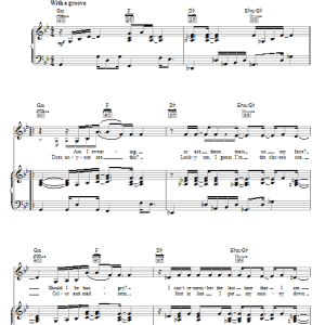 Pink One Foot Wrong Musik Noten - Piano, Vocal & Guitar Chords - 69686-0