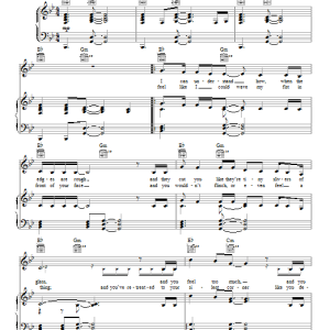 Pink The Great Escape Musik Noten - Piano, Vocal & Guitar Chords - 95057-0