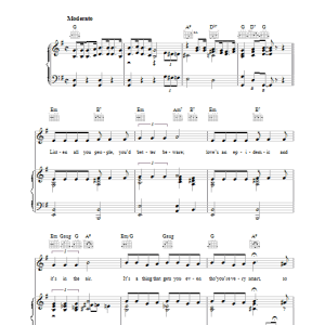 Pinky Tomlin The Love Bug Will Bite You (If You Don't Watch Out ) Musik Noten - Piano, Vocal & Guitar Chords - 37058-0