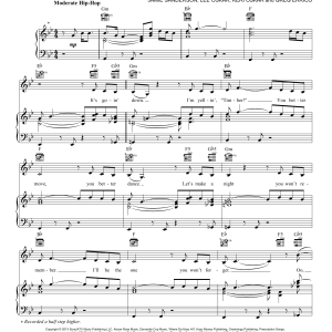 Pitbull Featuring Ke$ha Timber Musik Noten - Easy Piano - 155595-0