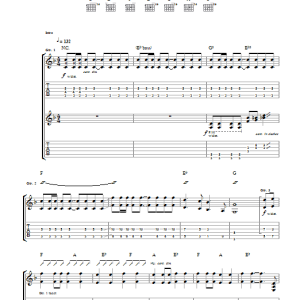 Pixies Wave Of Mutilation Musik Noten - Guitar Tab - 39622-0