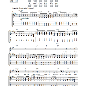 Placebo Every You Every Me Musik Noten - Guitar Tab - 31810-0