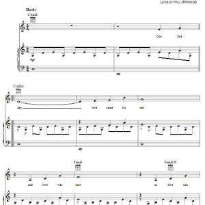 Placido Domingo Love Came For Me Musik Noten - Piano, Vocal & Guitar Chords - 28456-0