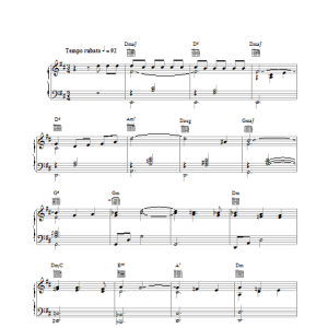 Placido Domingo Noche De Ronda Musik Noten - Piano, Vocal & Guitar Chords - 21794-0