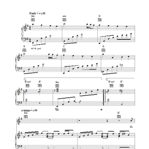 Placido Domingo Rosa Musik Noten - Piano, Vocal & Guitar Chords - 21799-0