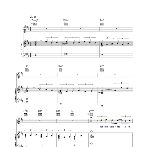 Placido Domingo Te Quiero Musik Noten - Piano, Vocal & Guitar Chords - 21795-0