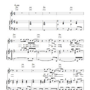 Plan B Love Goes Down Musik Noten - Piano, Vocal & Guitar Chords - 102497-0