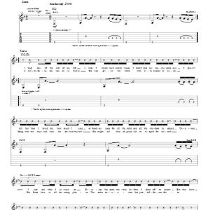 P.O.D. (Payable On Death) Youth Of The Nation Musik Noten - Guitar Tab - 83697-0