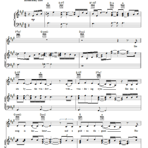 Point Of Grace No More Pain Musik Noten - Piano, Vocal & Guitar Chords - 76250-0