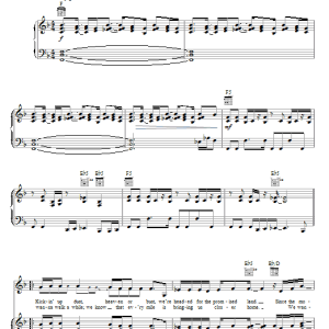 Point Of Grace Steady On Musik Noten - Piano, Vocal & Guitar Chords - 22196-0