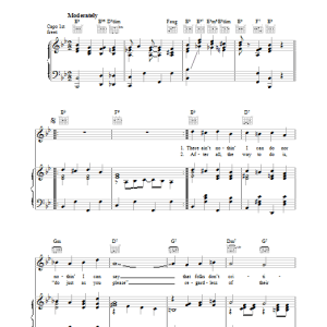 Porter Grainger Tain't Nobody's Biz-Ness If I Do Musik Noten - Piano, Vocal & Guitar Chords - 36145-0