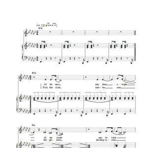 Portishead All Mine Musik Noten - Piano, Vocal & Guitar Chords - 26675-0