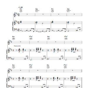 Portishead Numb Musik Noten - Piano, Vocal & Guitar Chords - 42198-0