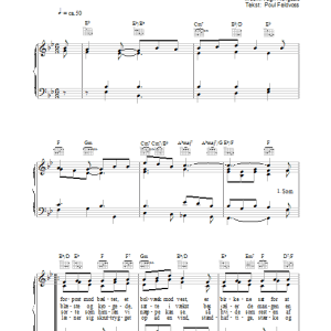 Poul Feldvoss Birkene Musik Noten - Piano, Vocal & Guitar Chords - 37083-0
