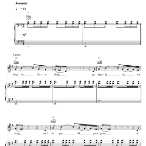 Powderfinger Black Tears Musik Noten - Piano, Vocal & Guitar Chords - 40970-0